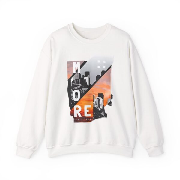Urban Vibe Crewneck Sweatshirt, Graphic Sweatshirt, Cozy Streetwear, Casual Style, Perfect Gift for City Lovers